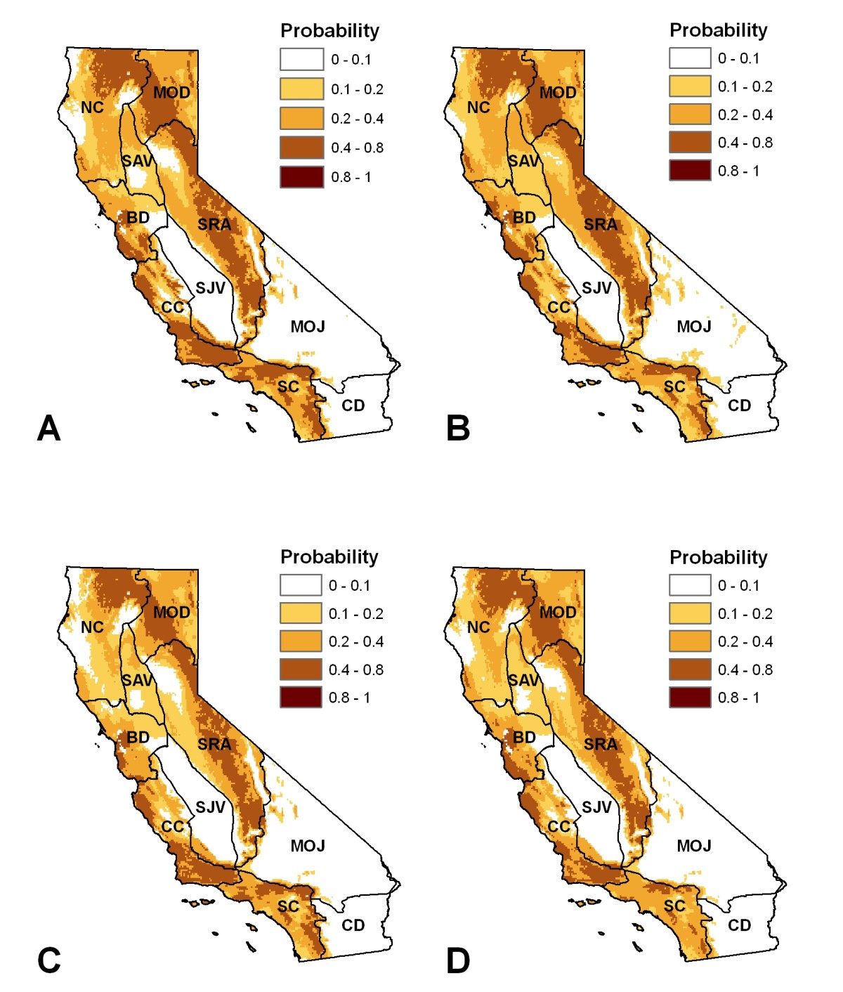 Spatial analysis of plague in California niche modeling predictions of