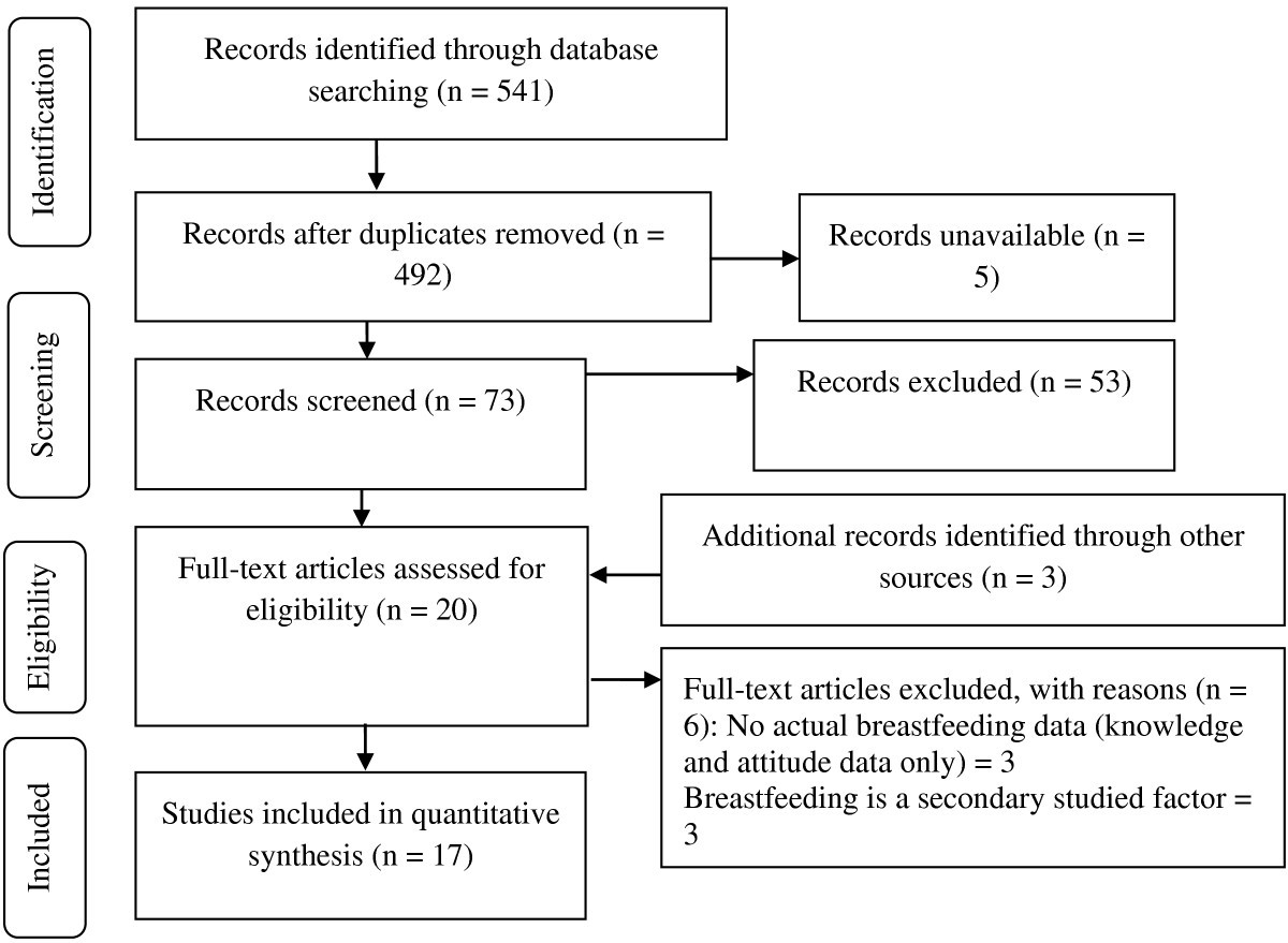 Breastfeeding in Saudi Arabia a review International Breastfeeding