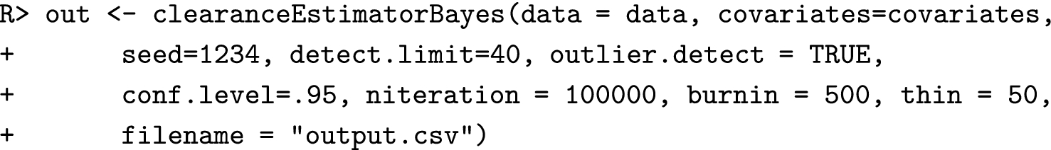 Malaria parasite clearance rate regression: an R software package for a ...