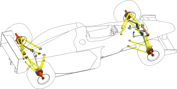 Vordere Radaufhängung (1 Paar) Von ARRMA – Robuster Querlenker-Ersatz Für RC-Modelle