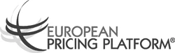 Black and white logo of European Pricing Platform