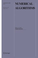 Numerical Algorithms 4/2025