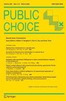 Public Choice 3-4/2025