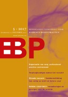Nederlands Tijdschrift voor Evidence Based Practice 5/2017