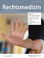Rechtsmedizin 3/2025