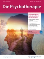 Die Psychotherapie 6/2025