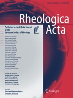 Rheologica Acta 2-3/2025