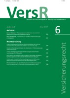 Versicherungsrecht 6/2020