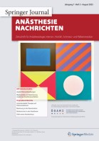 Anästhesie Nachrichten 3/2025