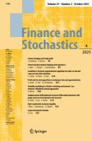 Finance and Stochastics 4/2025
