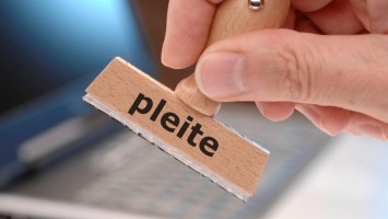Pleite Insolvenz Unternehmen
