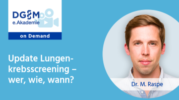 Ondemand-Webinar Lungenkrebsscreening