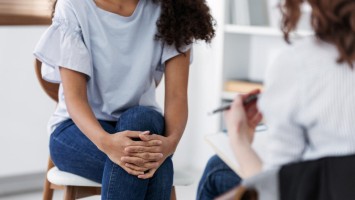 Patientin im Arztgespräch