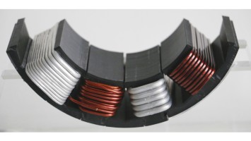Windings on the Electric Motor Stator