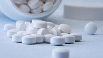 Weiße Tabletten