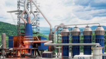Retrofitted Steel Blast Furnace