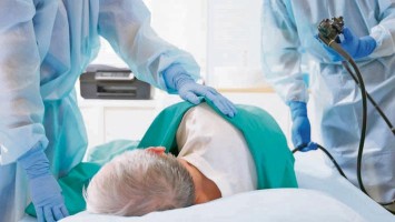 Patient in Seitenlage