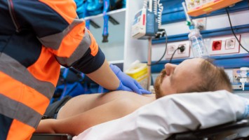 Reanimation im Rettungswagen