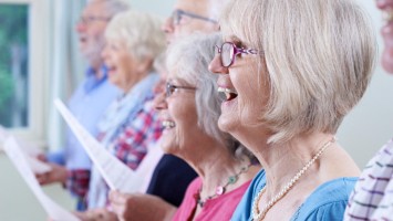 Chor von älteren Menschen