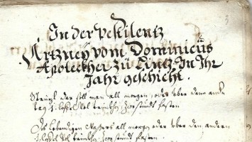 Titelblatt der Handschrift