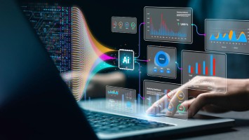 Ai Tastatur mit Hand