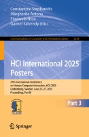 HCI International 2025 Posters
