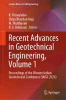 Recent Advances in Geotechnical Engineering, Volume 1