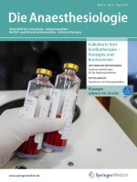 Stellenwert der Videolaryngoskopie als flächendeckende primäre Intubationstechnik für die anästhesiologische Praxis