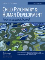 Child Psychiatry & Human Development 5/2025