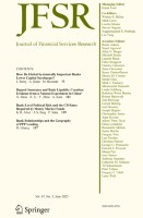 Journal of Financial Services Research 3/2025