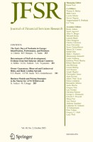 Journal of Financial Services Research 2/2025