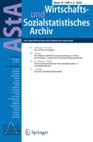 AStA Wirtschafts- und Sozialstatistisches Archiv 3-4/2024