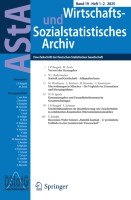 AStA Wirtschafts- und Sozialstatistisches Archiv 1-2/2025