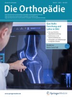 Orthopädie und Unfallchirurgie im digitalen Zeitalter