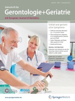 Zeitschrift für Gerontologie und Geriatrie