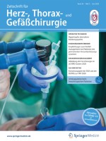 Zeitschrift für Herz-,Thorax- und Gefäßchirurgie