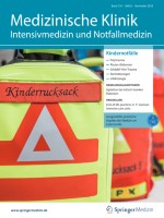 Tracheale Intubation auf der Intensivstation und in der Notaufnahme