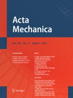 Acta Mechanica 8/2025