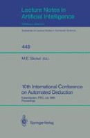 10th International Conference on Automated Deduction