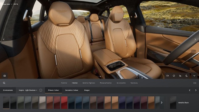 Aston Martin Konfigurator Interieur