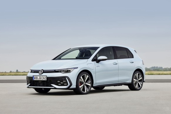 50 Jahre Golf: 8. Generation, seit 2019. Hier der neue VW Golf GTE.