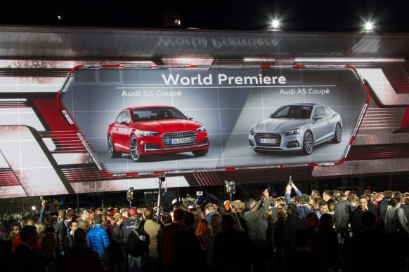 Weltpremiere Audi A5 und S5 Coupé in Ingolstadt