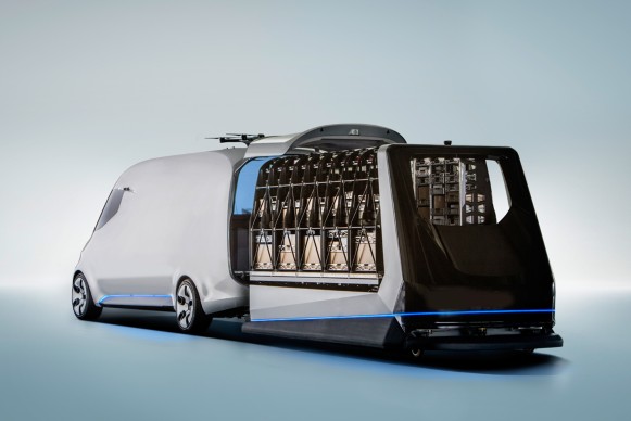 Mercedes-Benz Vision Van – Interior, One-Shot Loading