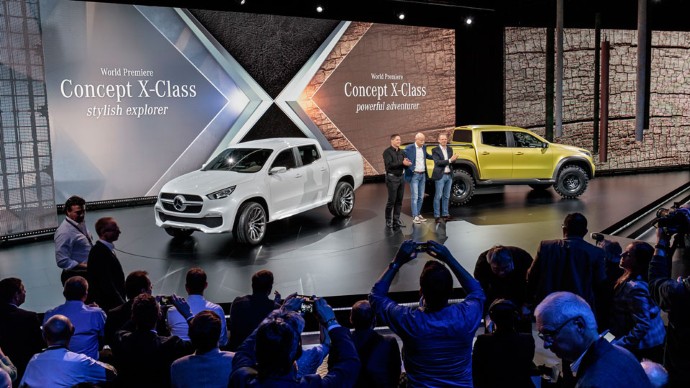 Präsentation Mercedes-Benz Concept X-Class