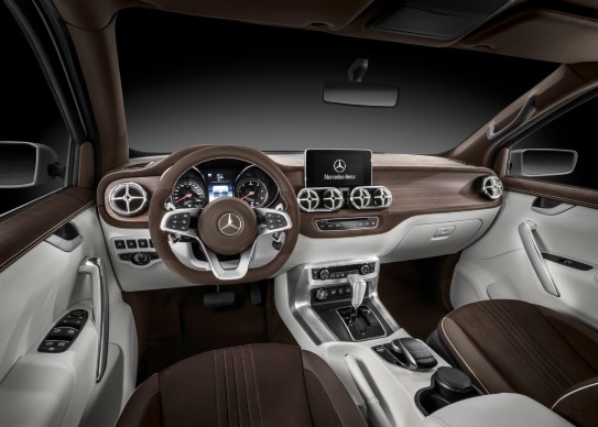 Mercedes-Benz Concept X-Class stylish Explorer – Interieur