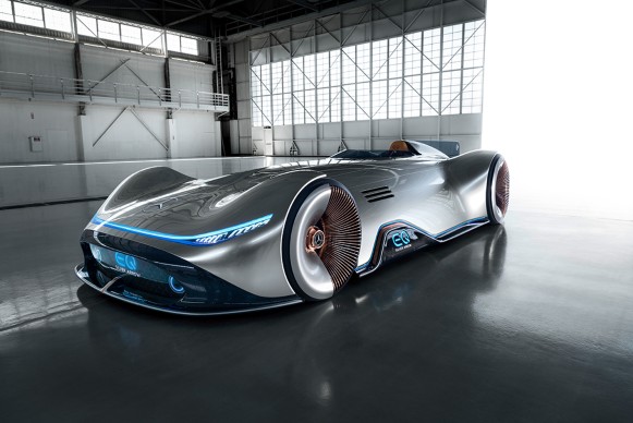 Mercedes-Benz-Studie Vision EQ Silver Arrow 