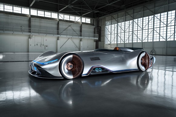 Mercedes-Benz-Studie Vision EQ Silver Arrow 