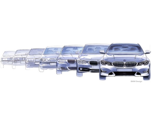 Fahrzeugtechnik, BMW zeigt die siebte Generation der BMW 3er Limousine