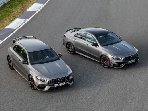 Mercedes-AMG A 45 S 4matic+ und Mercedes-AMG CLA 45 S 4matic+