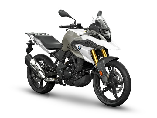 BMW G 310 GS in Basisfarbe Polarweiss uni